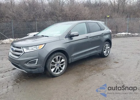 2016 Ford Edge Titanium z USA, uszkodzony, nr VIN 2FMPK4K86GBB25009